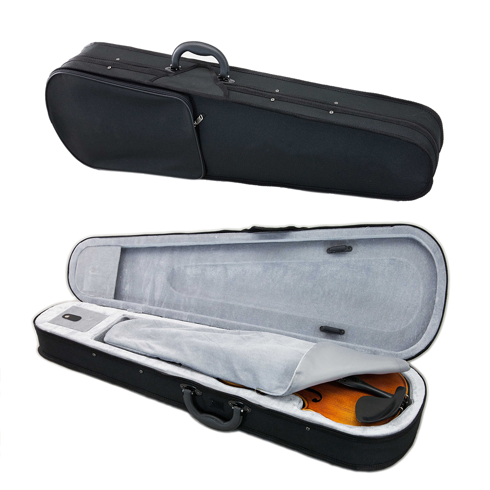 1/2 Solid Wood Student Violin w Case/Bow/Rosin/String/Tuner/Mute/Shoulder rest