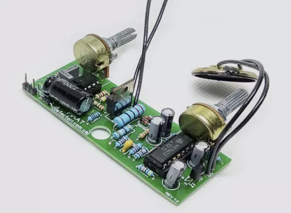 Pulse metal detector assembled version (ready-made module) search depth up 1.5м.