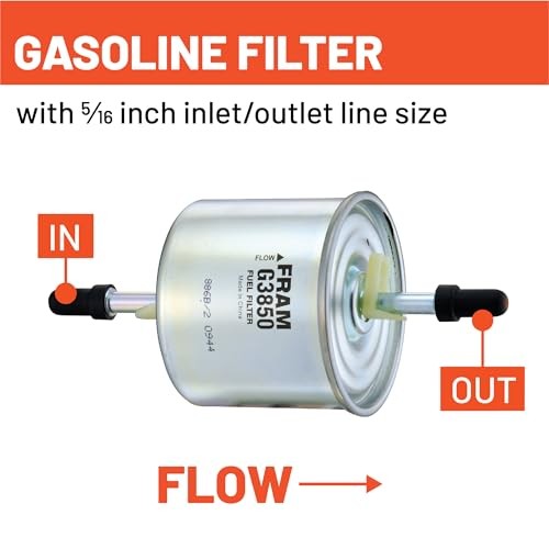 G3850 High-Performance Replacement Inline Fuel Filter for Optimal Engine