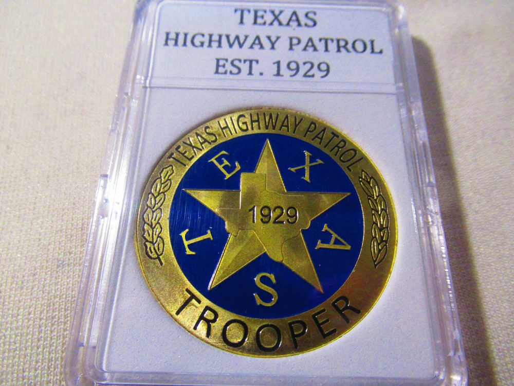 TEXAS HIGHWAY PATROL Challenge Coin
