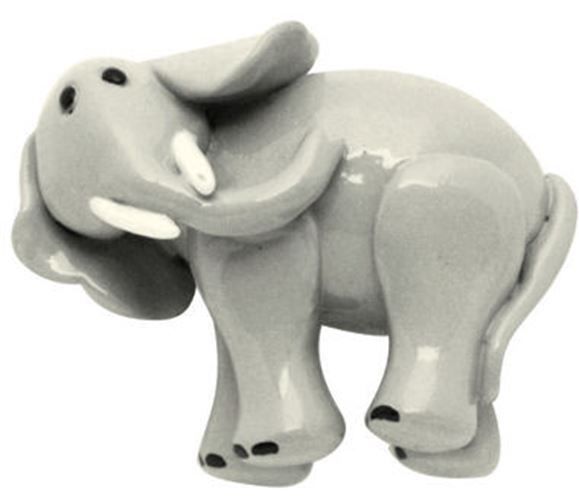 2-1/4" Grey Elephant Knob