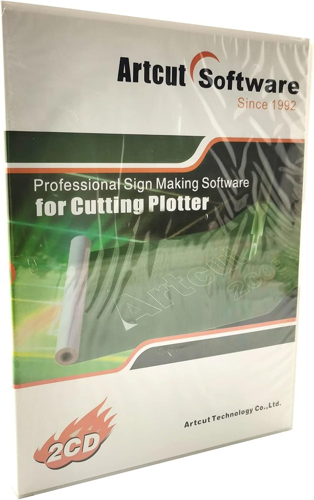 ARTCUT 2009 Pro Software for Sign Vinyl Plotter Cutter Cutting Plotter 9 Languag