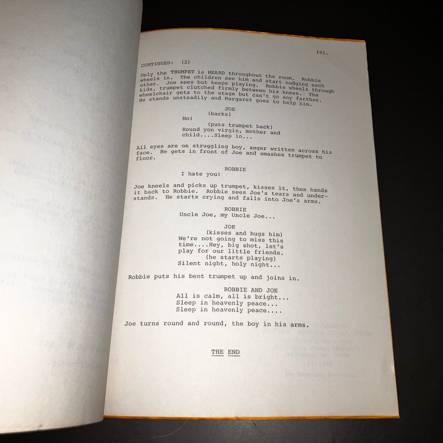 UNCLE JOE SHANNON (5/13/78) Burt Young Writes/Stars -#78 Prod Script w/NOTES!