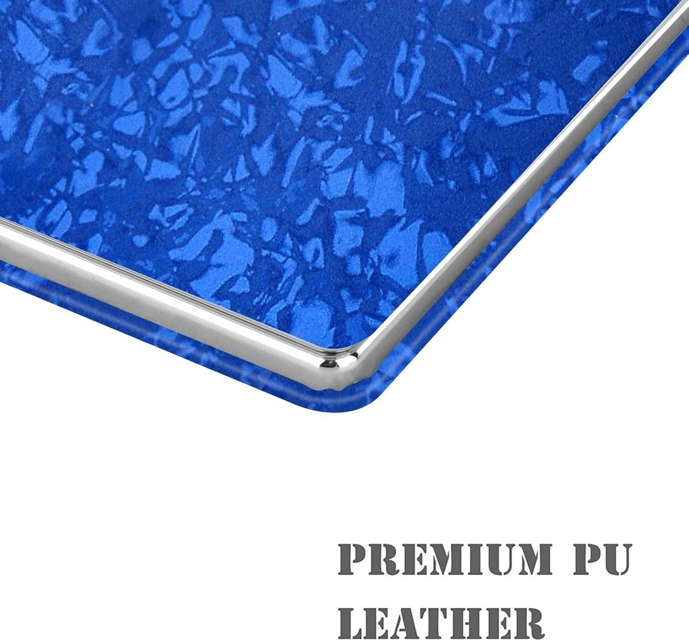 Portable Rectangular Makeup Mirror with Magnifying Side - Perfect for Travel