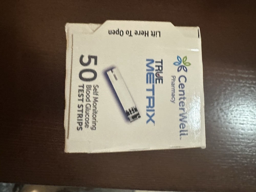 Sealed TRUE METRIX 50 Blood Glucose Test Strips