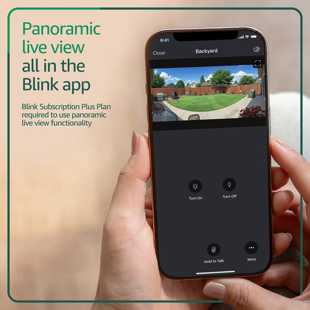 Blink - Arc Plug-in Panoramic Vision [Plus Subscription required] 180° dual...