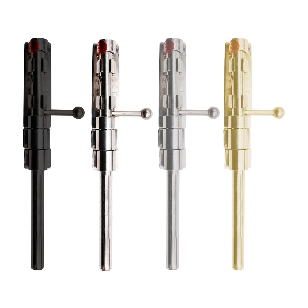 Stainless Steel 23-3/4"(603mm) Long Gate Door Bolt-Dia Solid Bar Bolt Patch Lock