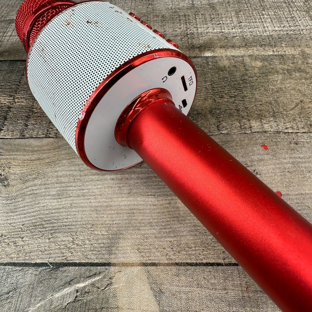 Wireless Bluetooth Karaoke Microphone Works