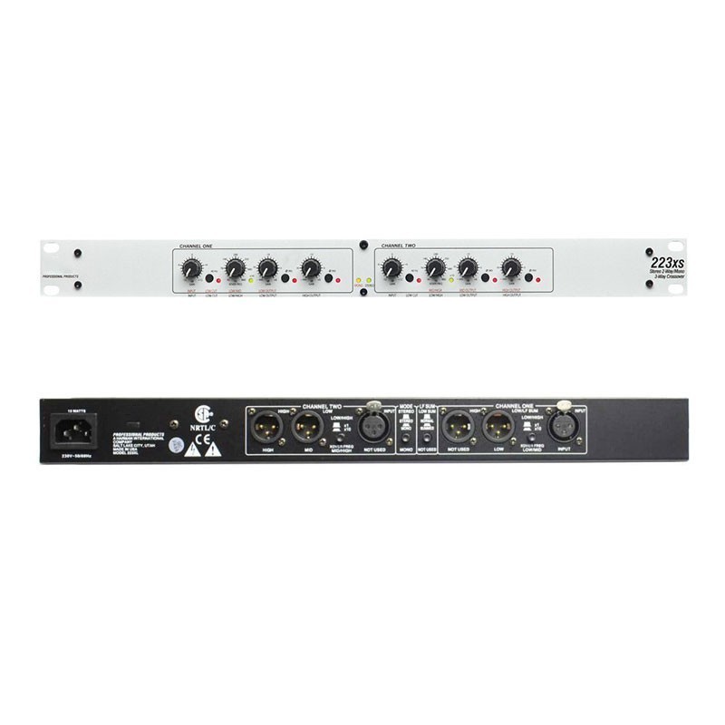 223XL Professional Electronic Frequency Divider Stage Performance Crossover os67