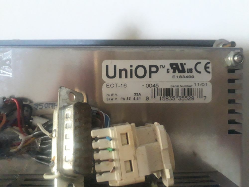 UNIOP E183499 ECT-16-0045 24V DC USED
