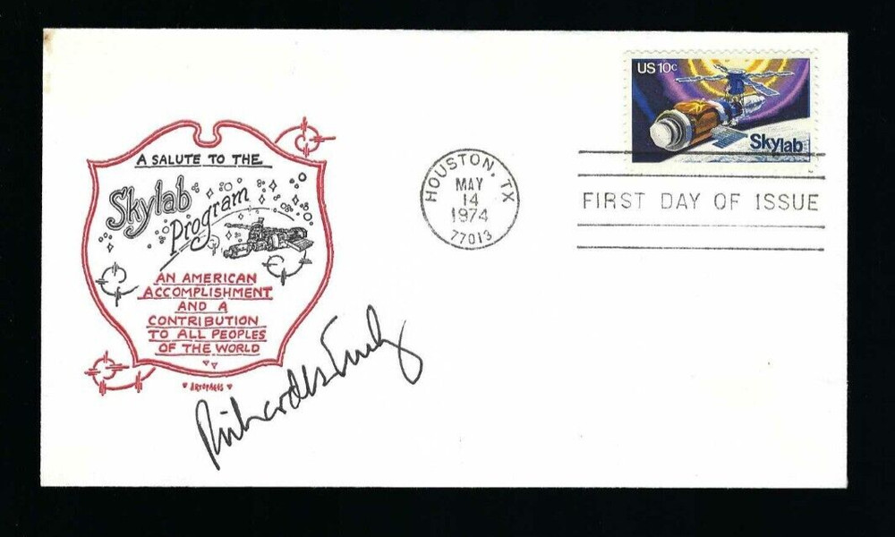 Richard Truly signed cover NASA Shuttle Astronaut Space Exploration