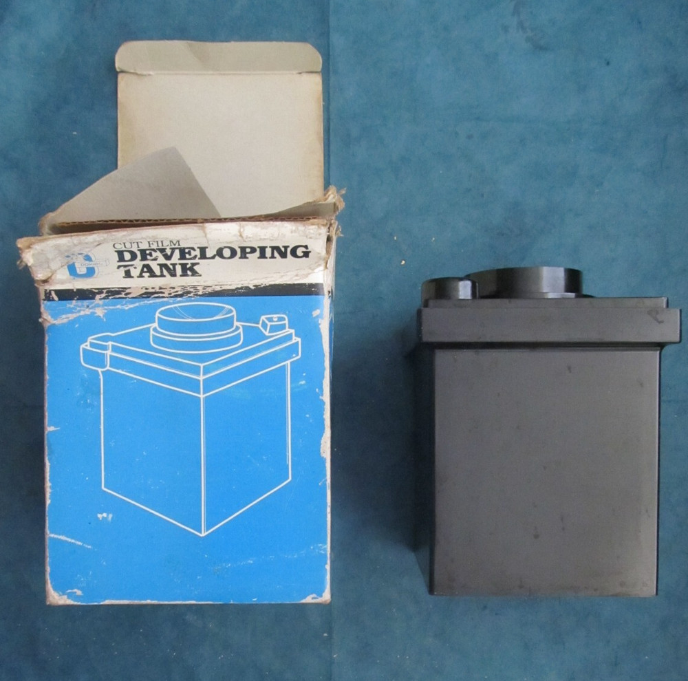 Vintage Doran cut film developing tank