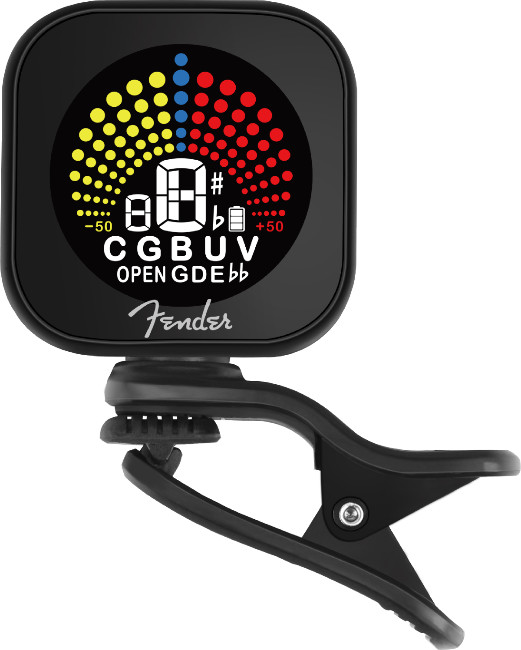 Fender Flash 2.0 Rechargeable, Clip On Guitar Tuner