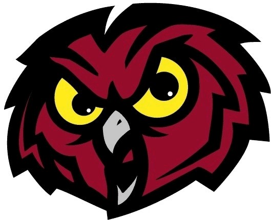 Temple University Owls Car Magnet Laminated