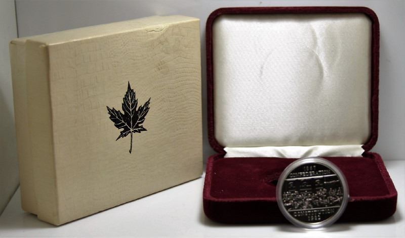 1982 Canada Dollar - The Constitution Commemorative Coin