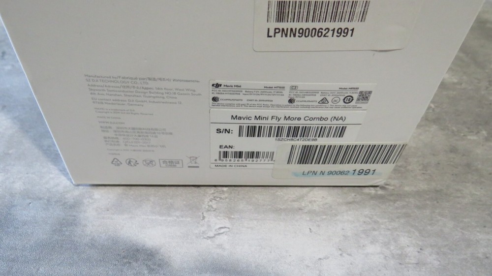 DJI Mavic Mini Fly More Combo, Open box