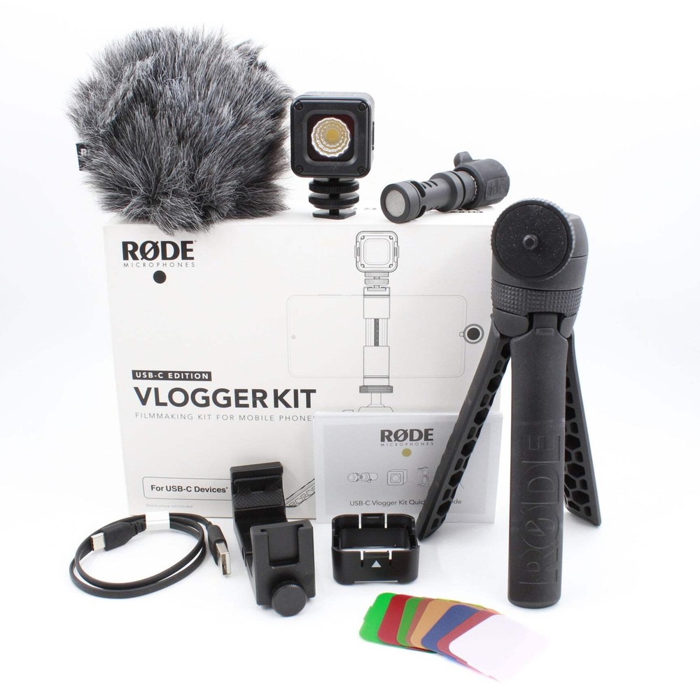 * OPEN BOX GOOD * RODE Vlogger Kit USB-C Edition Filmmaking Kit for Mobile Devic