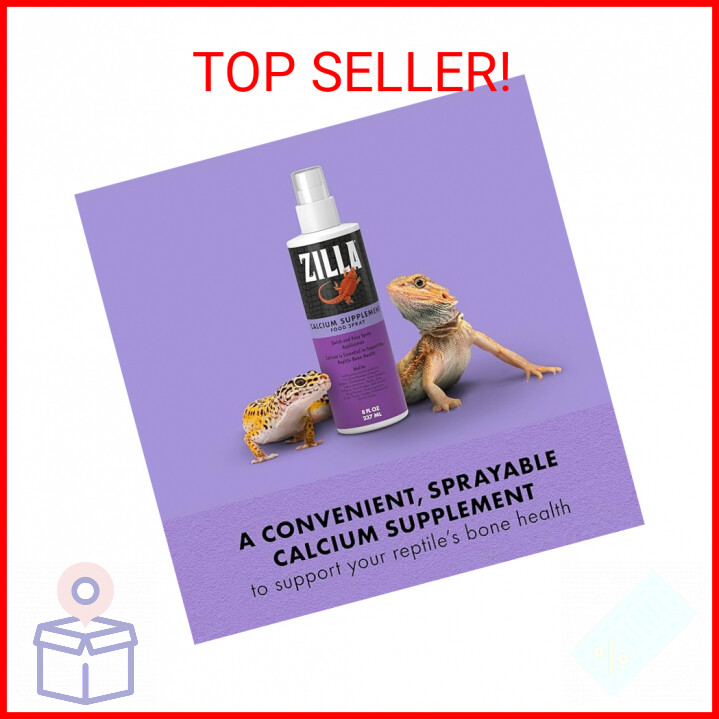 Zilla Calcium Supplement Spray 8 oz.