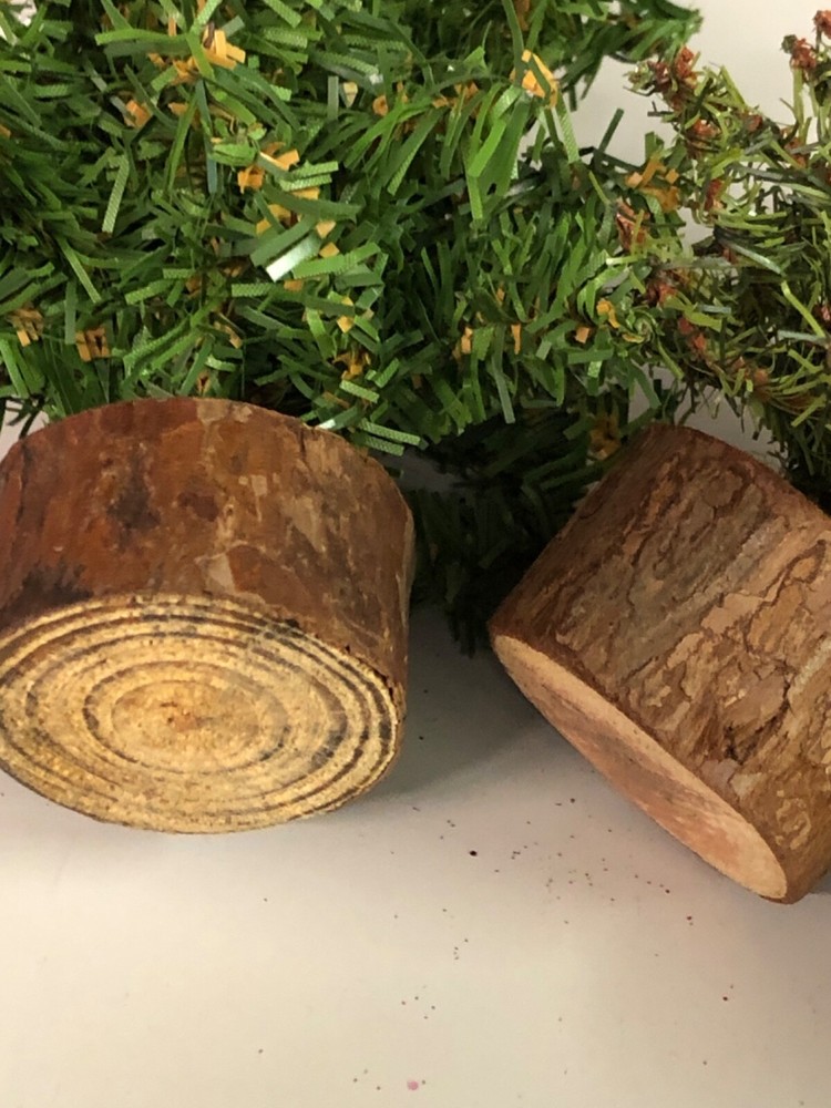 3-unbranded 9 & 5" Christmas trees (238)