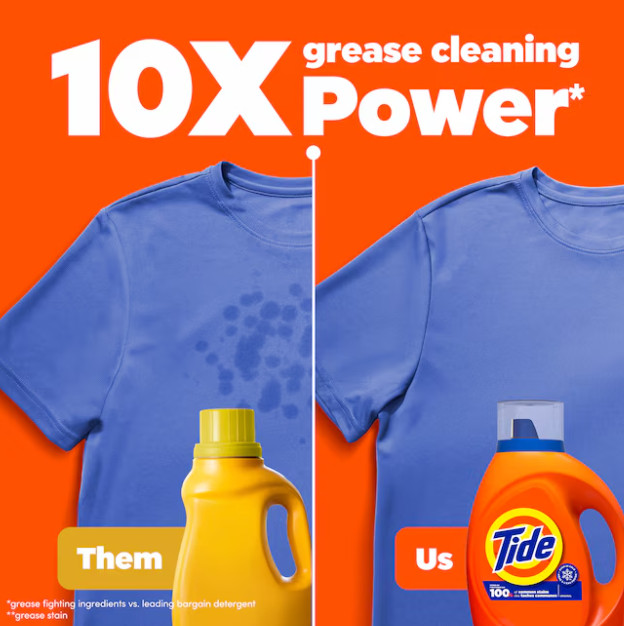 Tide Original HE Laundry Detergent 100 Loads 125 -fl oz