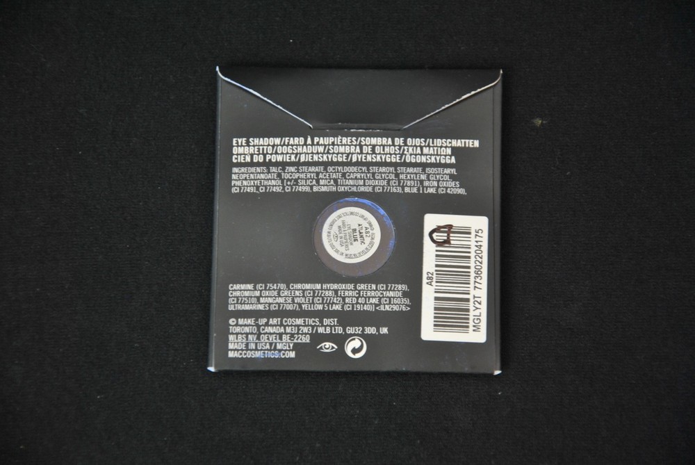 MAC Studio Eye Shadow Atlantic Blue Make Up Pro Palatte Refill 1525SS