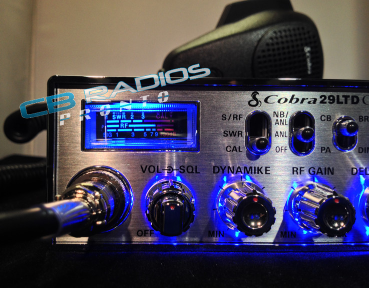 Cobra 29 Ltd Classic CB + BLUE LIGHT EDITION + PERFORMANCE TUNED + ECHO BOARD