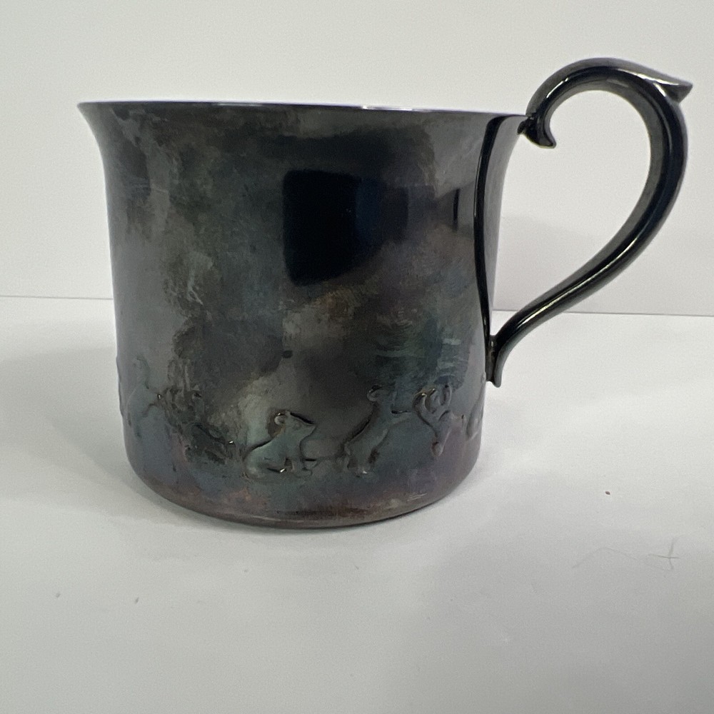 Reed and Barton Silver Plated Cup 861 (blue)