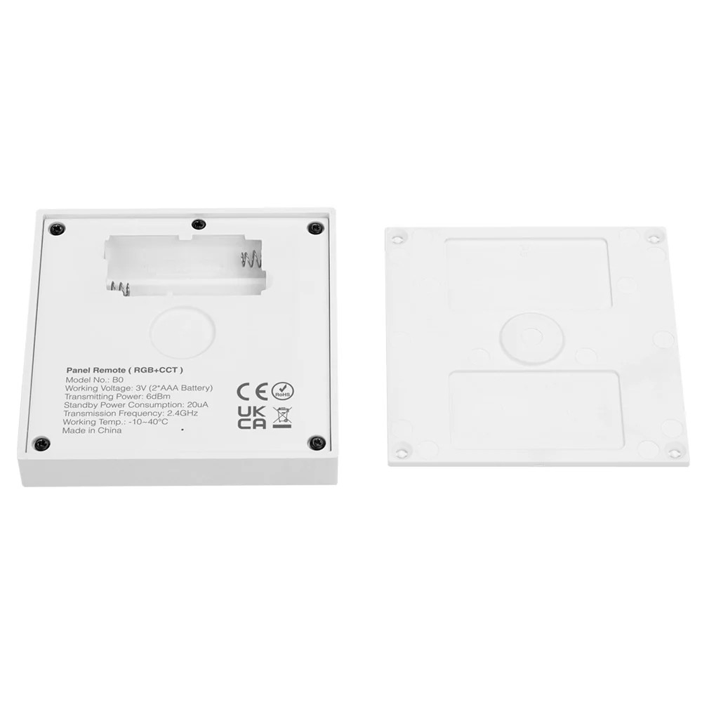 B0-B - Panel Remote (RGB+CCT) Black