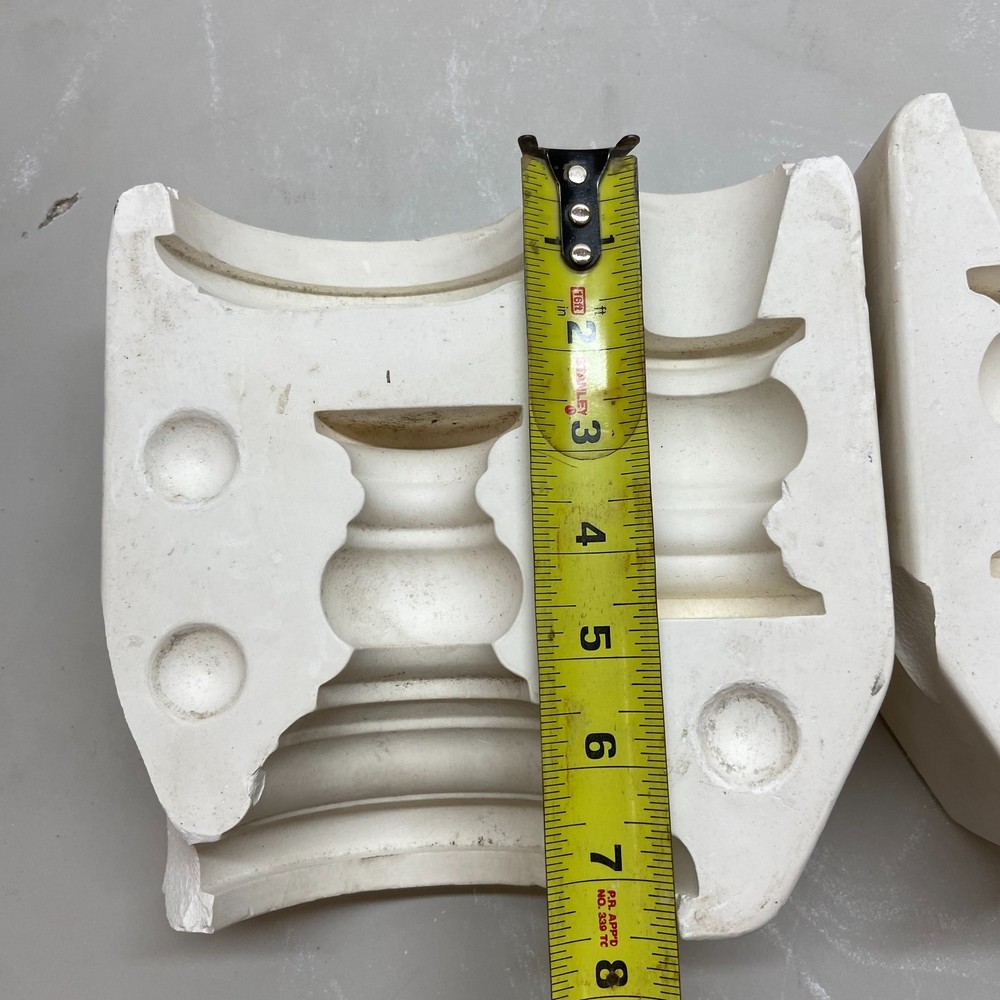 Ceramic Slip Casting Mold Turned Candlesticks Holder Duncan #178-A
