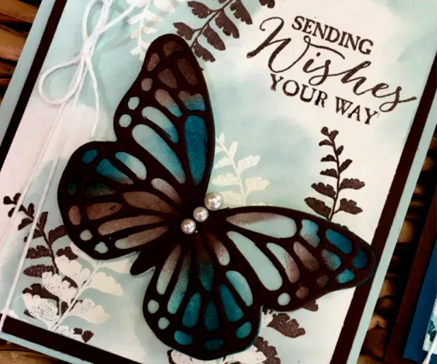 Stampin' Up BUTTERFLIES THINLITS DIES 3pc Set #137360 ALL OCCASION BUTTERFLY