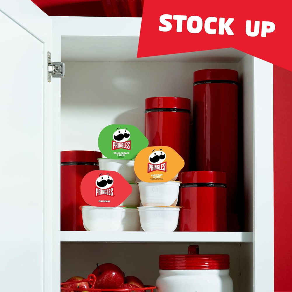 Potato Crisps Chips, Snack Stacks, Lunch Snacks, Variety Pack (36 Cups)