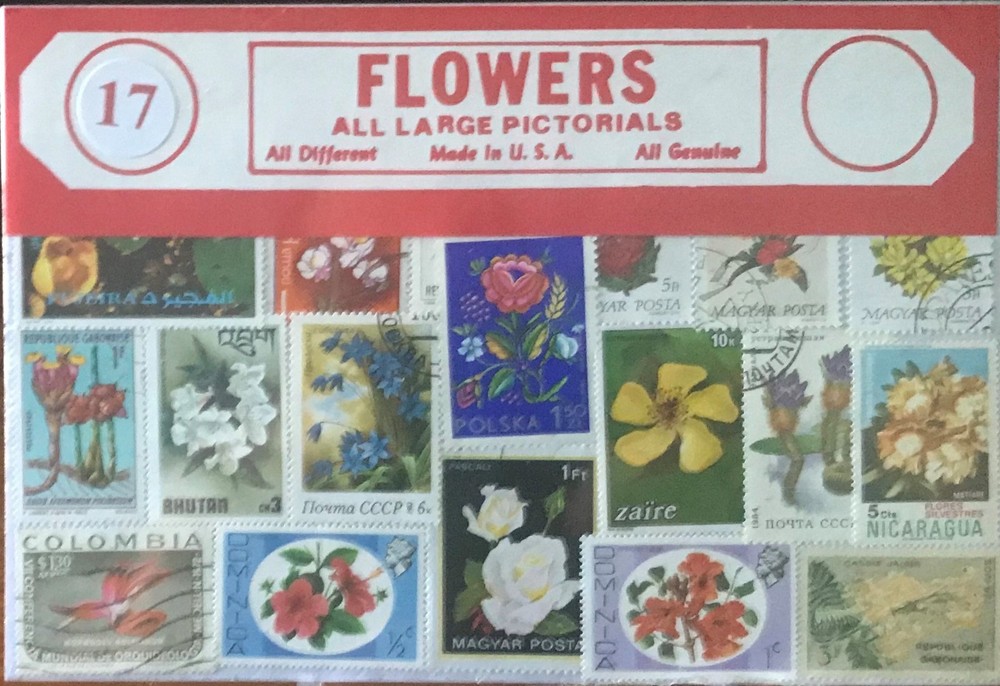 Stamp Packet -  Flowers