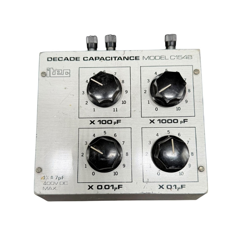 ITEC C154B DECADE CAPACITANCE 400VDC