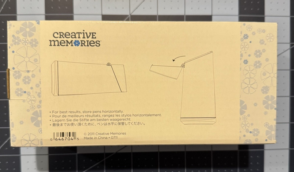 Creative Memories Blue Pen Cases
