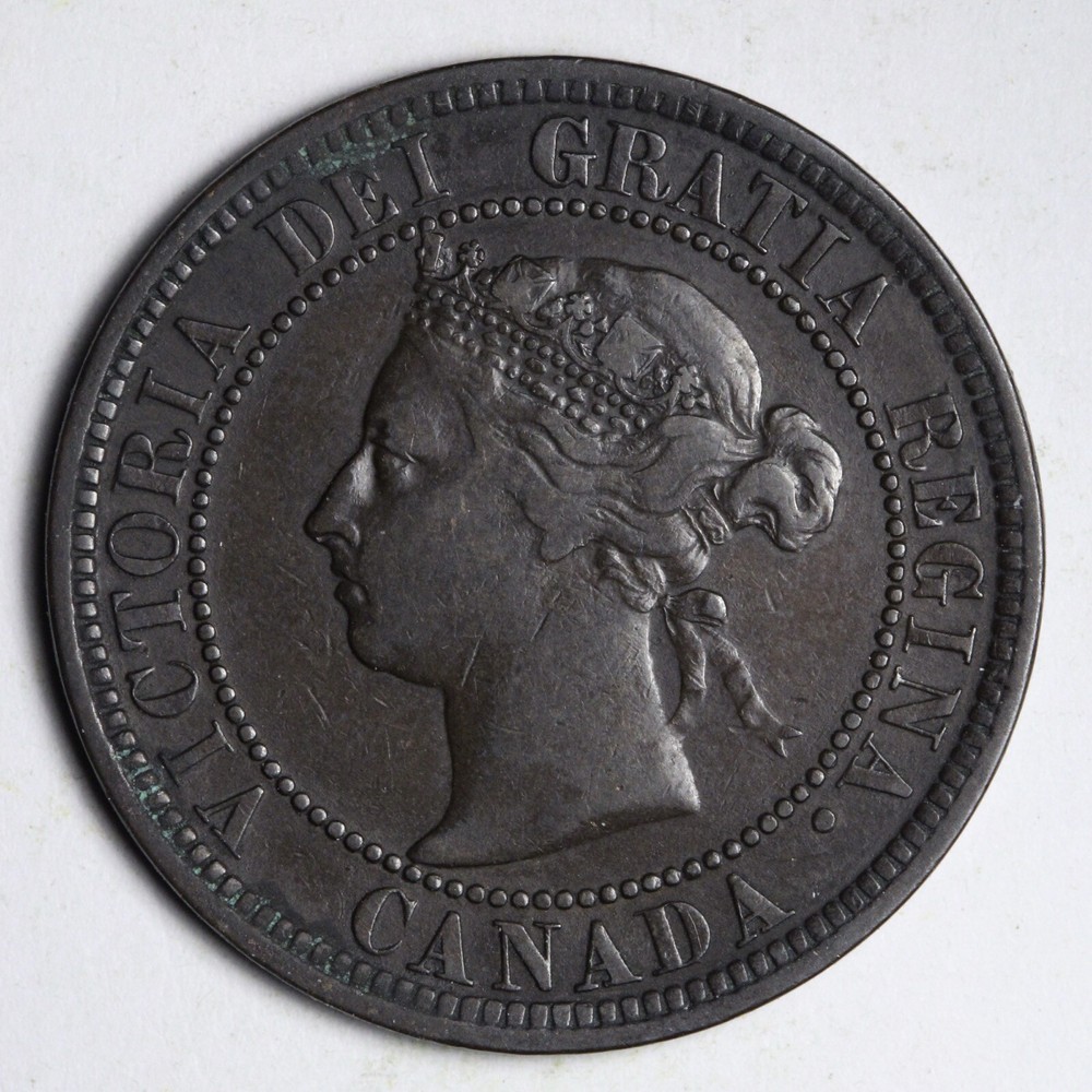 1892 Canada Large Cent FINE E181 TL