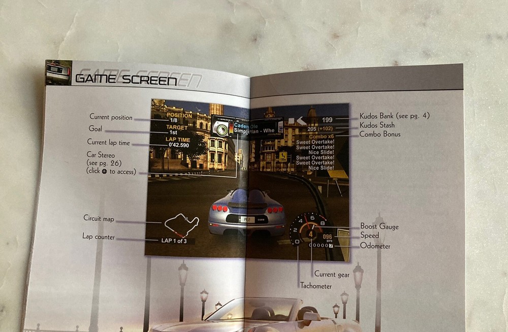 Project Gotham Racing 2 | Xbox | Manual