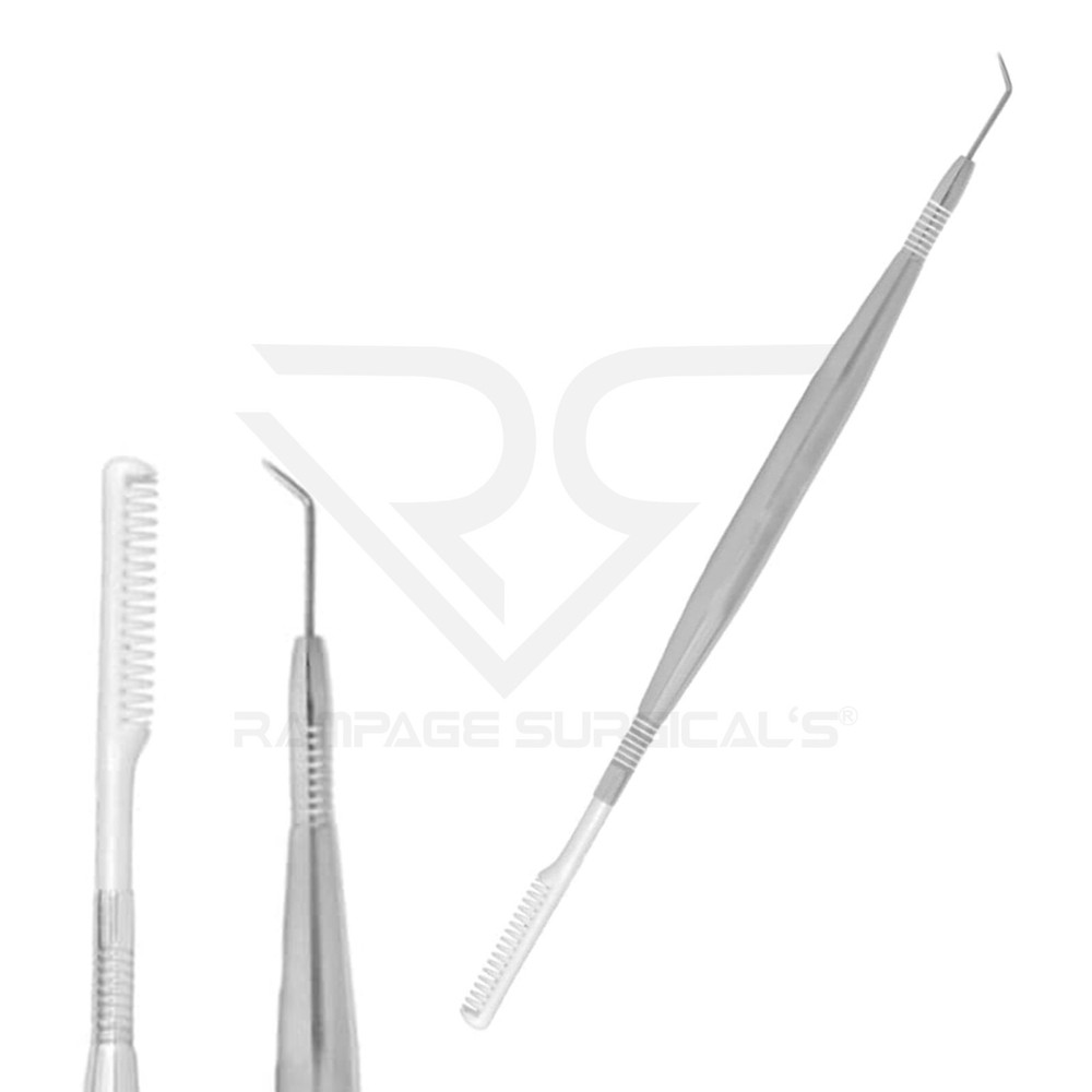 Eyelash Comb Lifting Needle 6.8'Beauty Makeup Tool for Separating & Perming Lash