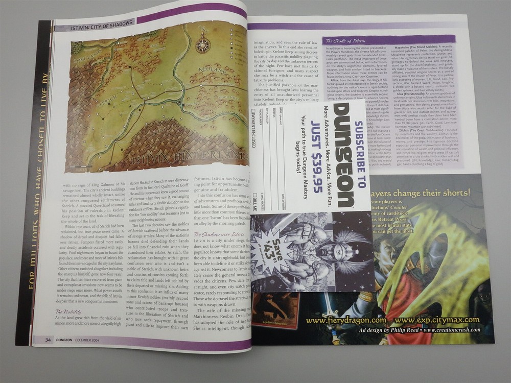 Dungeon Magazine: Issue #117 December 2004
