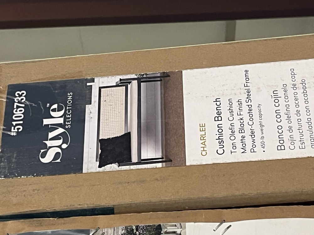 Select Styles Cushion Bench