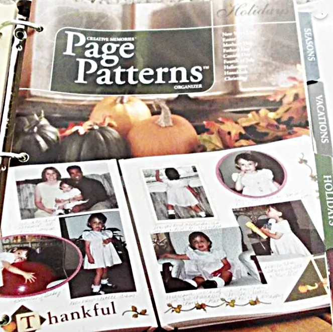 Creative Memories Scrapbooking Binder Organizer Ideas Page Patterns