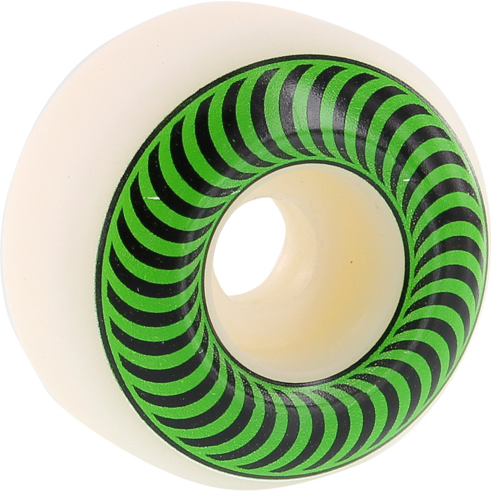 52mm Spitfire Wheels Classics Logo Wheels - Natural/Green