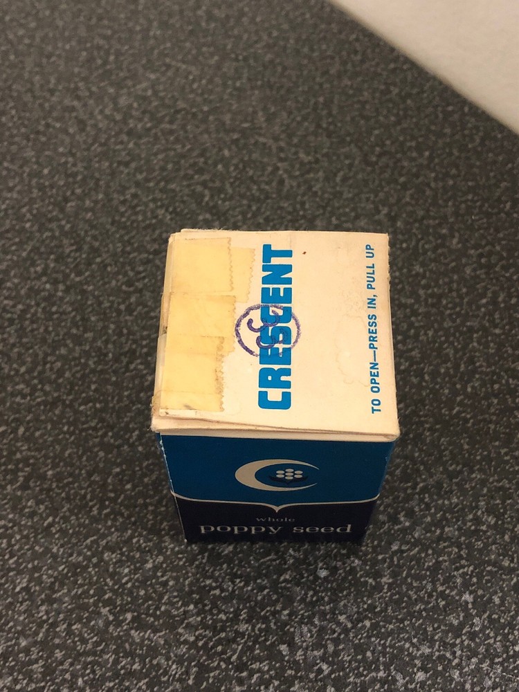 Crescent Spice Herb Box Blue