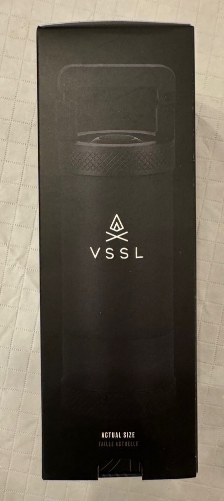 New! VSSL Java Black Portable Manual Coffee Espresso 20g Burr Grinder. Camping