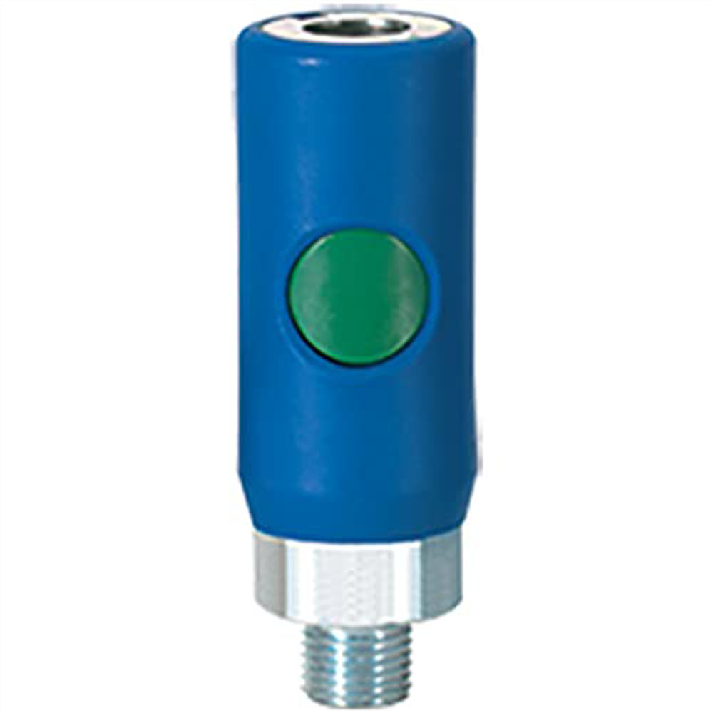 Prevost ERC071251 3/8" High Flow 1/4" M NPT Coupling