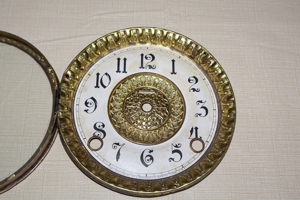 Ingraham Clock Dial and Bezel