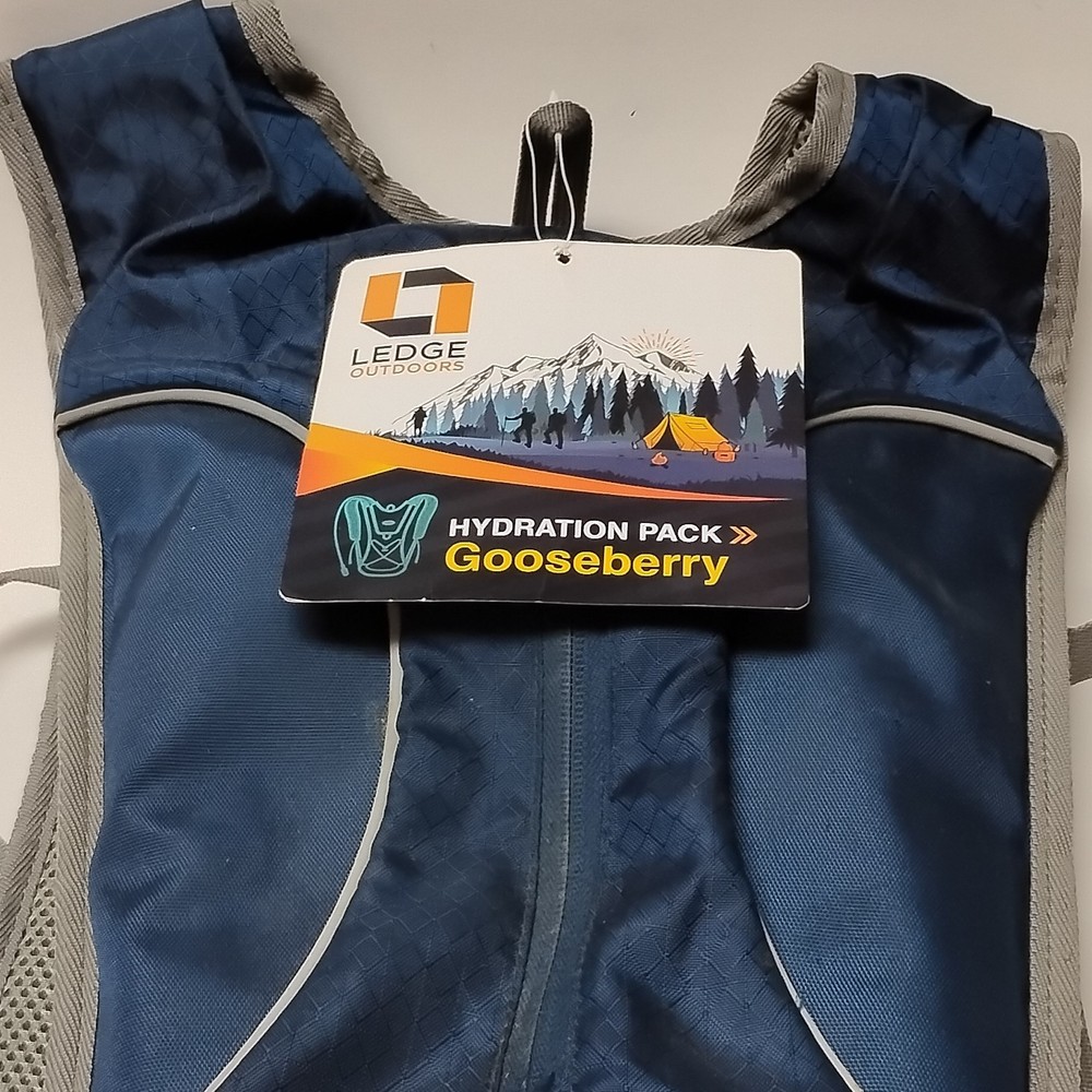 Ledge Outdoors Gooseberry Hydration Pack NEW w/ Tags Hiking Running Backpack
