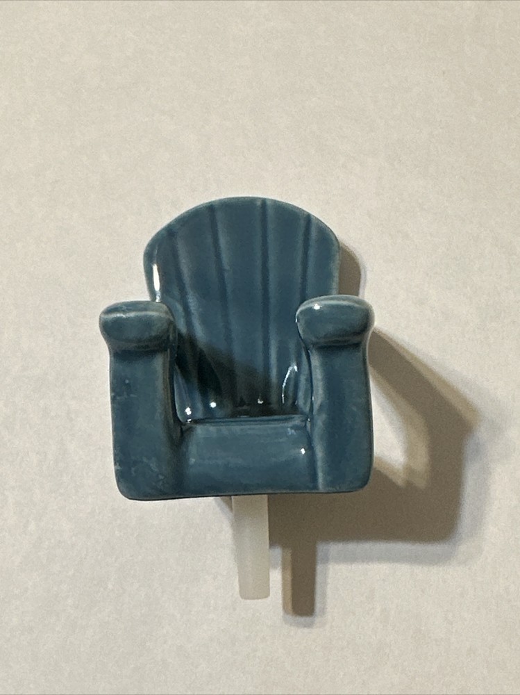 Nora Fleming Chillin Chair Blue Adirondack Mini A67