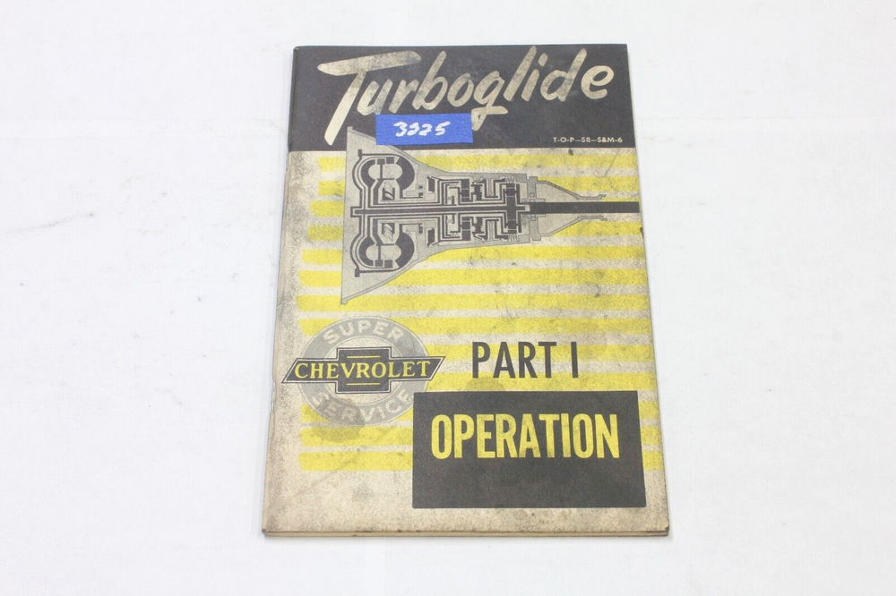 TOP 58, Turboglide operation manual, Part I