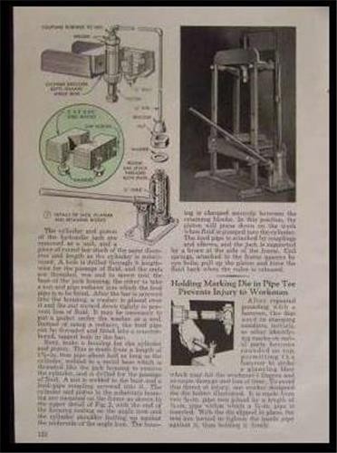 Hydraulic ARBOR PRESS HowTo Build PLANS Uses Auto Jack