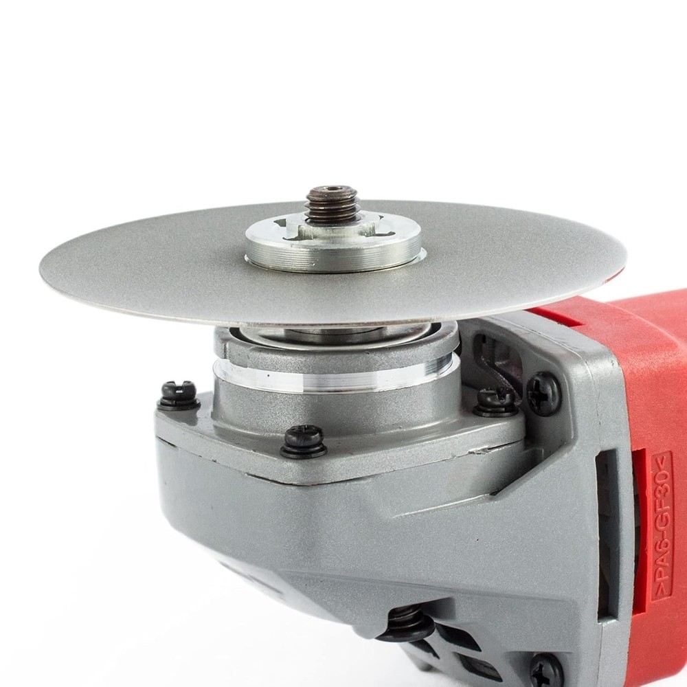 4 Inch Diamond Coated Flat Lap Disk - Essential for Precision Lapidary Use